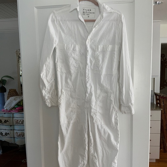 Frank & Eileen White Jumpsuit - Picture 2 of 11